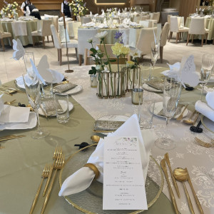 テーブルコーディネート|774010さんのアニヴェルセル みなとみらい横浜の写真(2555723)