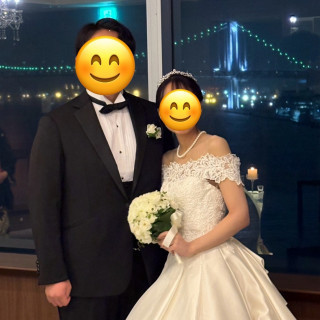 窓からレインボーブリッジが見えます