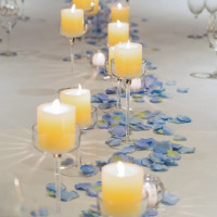 プラン内の卓上の飾り付け