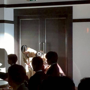 退場するシーン|774075さんのアールベルアンジェ釧路の写真(2552120)