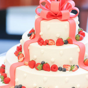 お願いしていた通りのケーキでした!|774091さんのニーズ青山 by T&G WEDDING (旧 青山迎賓館)の写真(2552142)