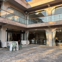 お庭が広いです。