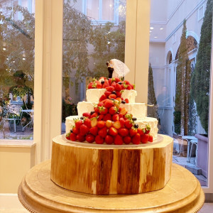 ウェディングケーキ|774095さんのソンブルイユ TOKYOの写真(2552174)