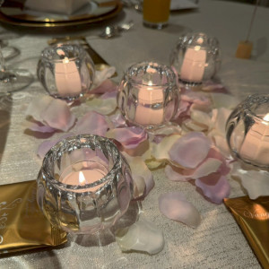 ゲストテーブル|774100さんのホテル インターコンチネンタル 東京ベイの写真(2558440)