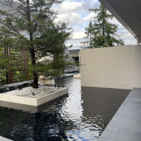 コンパクトなのに水辺もあり、豪華な設備