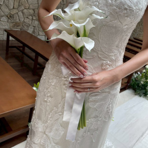 前撮りのときのドレスです|774126さんの葵庭園の写真(2552275)