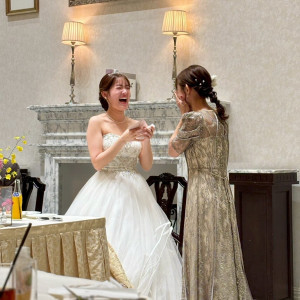 友人スピーチ|774157さんのアクアテラス迎賓館(大津)/テイクアンドギヴ・ニーズウェディングの写真(2552499)