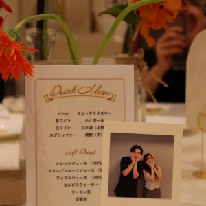 フォトラウンドのポーズカードは手作り|774157さんのアクアテラス迎賓館(大津)/テイクアンドギヴ・ニーズウェディングの写真(2552429)