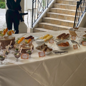 サプライズデザートビュッフェ|774157さんのアクアテラス迎賓館（大津）/テイクアンドギヴ・ニーズウェディングの写真(2552433)