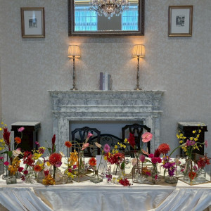 カラフルでかわいい感じに|774157さんのアクアテラス迎賓館（大津）/テイクアンドギヴ・ニーズウェディングの写真(2552485)