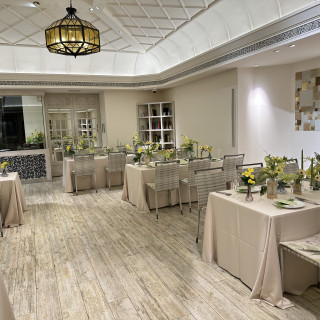 披露宴会場です