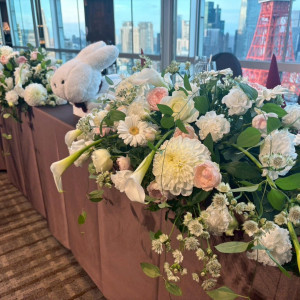 高砂の装花|774217さんのザ・プリンス パークタワー東京の写真(2552742)