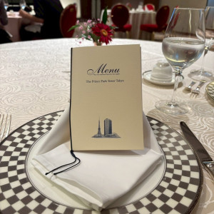 料理の前のコーディネート|774217さんのザ・プリンス パークタワー東京の写真(2552745)