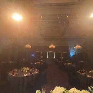 披露宴会場の暗くした時です|774217さんのザ・プリンス パークタワー東京の写真(2552737)