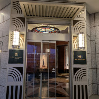 駅から連絡橋を使った時の入り口です