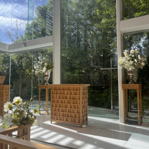 参列者との距離が近い挙式会場|774232さんのアーセンティア迎賓館(高崎)/テイクアンドギヴ・ニーズウェディングの写真(2555124)