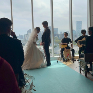 挙式の様子|774263さんのCentral Terrace TOKYO（セントラル テラス トーキョー）の写真(2564540)
