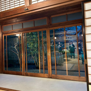 披露宴会場の窓|774264さんのFOREST TERRACE 明治神宮・桃林荘の写真(2553121)