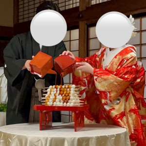 みたらしセレモニー|774264さんのFOREST TERRACE 明治神宮・桃林荘の写真(2553122)