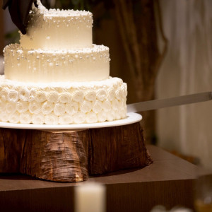 元々あるデザイン同士を可愛く組み合わせてリボンは持ち込み！|774294さんのマリエール山手(Marriyell YAMATE)の写真(2553341)