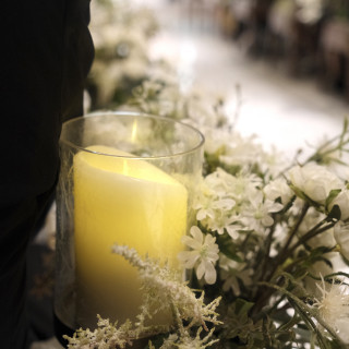 挙式会場の装花