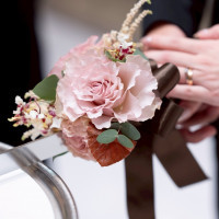 ケーキナイフ装花