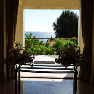 挙式式場から見える景色