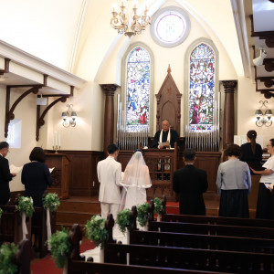 バージンロードの雰囲気もレトロで美しいです。|774313さんのプライベートガーデンWedding La partir（ラ パルティール）の写真(2553528)