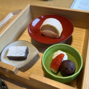 試食（実際にビュッフェで提供しているもの）|774314さんのエルムガーデンの写真(2553546)