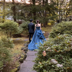 ガーデンでのスナップ写真撮影|774325さんの旧軽井沢礼拝堂 旧軽井沢ホテル音羽ノ森の写真(2553623)