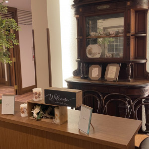 ウェルカムスペースは自由に小物を持ちこめます!|774339さんのザ・ジョージアンテラスの写真(2553692)