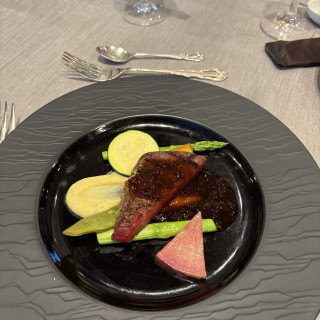 試食の際のメインお肉料理