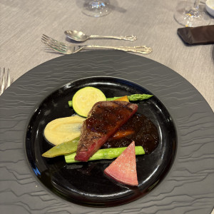 試食の際のメインお肉料理|774348さんのカサ・デ・アンジェラの写真(2553711)