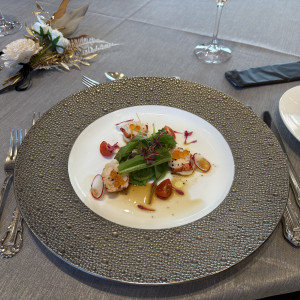 試食の際のカルパッチョ|774348さんのカサ・デ・アンジェラの写真(2553712)