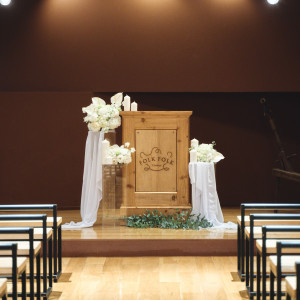 挙式会場|774351さんのFOLK FOLK Wedding（フォークフォークウエディング）の写真(2553771)