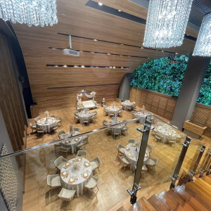 6階の入り口から見た披露宴会場|774369さんのCentral Terrace TOKYO（セントラル テラス トーキョー）の写真(2553922)