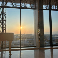 会場からの景色