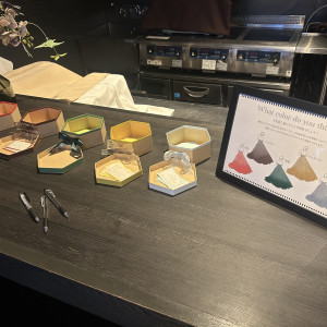 お色直しの色当て|774384さんのAILE d'ANGE NAGOYA（エル・ダンジュ ナゴヤ）の写真(2553972)