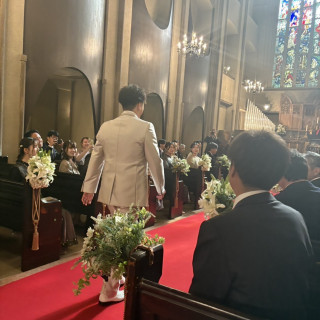 新郎入場