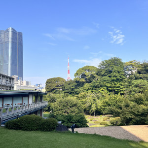 披露宴の際はここから新郎新婦入場が可能だそうです。|774416さんの国際文化会館(International House of Japan)の写真(2554304)