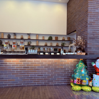 クリスマス感も含めた装飾