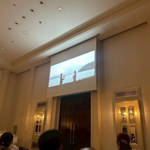 オープニングムービー|774445さんのベイサイド迎賓館（神戸）/テイクアンドギヴ・ニーズウェディングの写真(2554616)