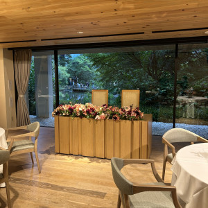 1番小さめの披露宴会場|774459さんの原宿 東郷記念館の写真(2556518)