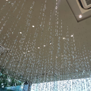 シャンデリアがとても良かったです。|774468さんのAMANDAN TERRACE ～アマンダンテラス～の写真(2609114)