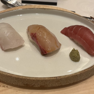 ステーキの次に出てきたお寿司
さっぱり食べ応えもありました