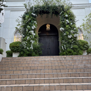 入り口から中まで素敵でした。