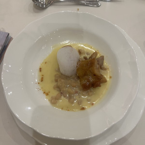 前菜2です
ホタテとチキンのクリーム煮|774500さんのガーデンヒルズ迎賓館（大宮）/テイクアンドギヴ・ニーズウェディングの写真(2558381)