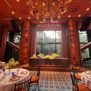 私たちがつかったメインダイニングの披露宴会場|774505さんのアルタビスタガーデンの写真(2554875)