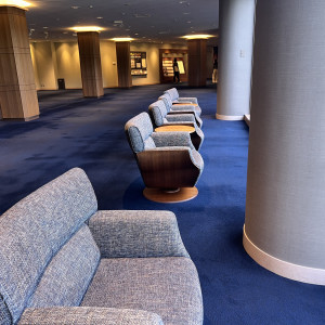 お庭を眺めながらゆっくり一息つけるスペースでした。|774542さんの明治神宮・明治記念館の写真(2555496)