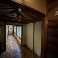 披露宴会場までの道